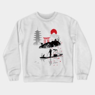 Japanese fisherman Crewneck Sweatshirt